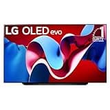 LG 83-Inch Class OLED evo C4 Series Smart TV 4K Processor Flat Screen with Magic Remote AI-Powered with Alexa Built-in (OLED83C4PUA, 2024) (Renewed)