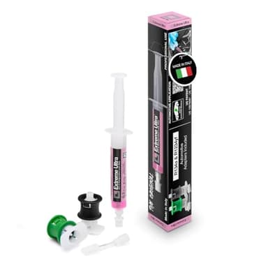 Errecom Extreme Ultra | A/C Leak Stop for Vehicle A/C Systems | Works with All Refrigerants and Lubricants | Includes R1234yf and R134a Adapters | 0.2 fl oz (6 mL) Cartridge