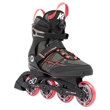 K2 Skate Alexis 80 Boa, 10.5, Gray_Coral