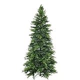 Sunnydaze Stately and Slim Artificial Christmas Tree - Unlit - Indoor Use Only - Includes Stand - Traditional Design - 7 ft