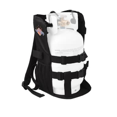 Flame King Propane Tank Backpack Carrier for 5LB or 10LB Cylinders for Weed Burning (Tank & Torch Sold Separately)