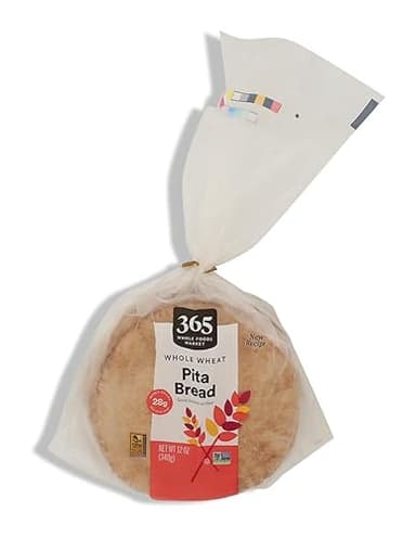 365 By Whole Foods Market, Wheat Pita, 12 Ounce
