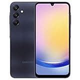 SAMSUNG Galaxy A25 5G (SM-A256E/DS), 256GB 8GB RAM, Dual SIM, Factory Unlocked GSM, International Version (Wall Charger Bundle) (Blue Black)