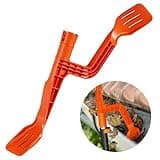 Gutter Cleaning Tool with Threaded, Gutter Cleaner, Mini Rake, Clean off Gutter Guards from The Ground