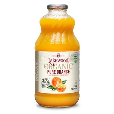 Lakewood Organic Pure Orange Juice, 32 FZ