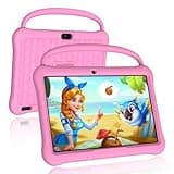 NEWISION 10 inch Android 13 Tablet for Kids, Tabletas with 2GB RAM 64GB ROM,Toddler Tablets with 6000mAh, Bluetooth 5.0,WiFi,Parental Control,Dual Camera, Educational,Kids App Pre-Installed(Pink)
