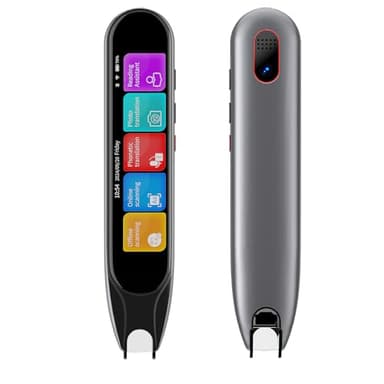 Translator Pen, Scan Reader Pen, Language Translator Device, Reading Pen for Kids, Adults, Dyslexia, Language Learners and Learning Difficulties, Including 142 Languages (Grey)