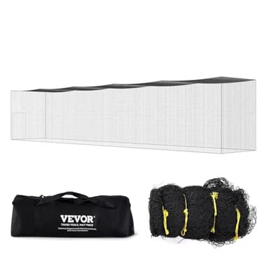 VEVOR Baseball Batting Netting,70FT Professional Softball Baseball Batting Hitting Training Net, Practice Portable Pitching Cage Net with Door & Carry Bag, Heavy Duty Enclosed PE Netting(NET ONLY)