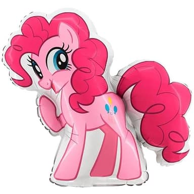 Toyland® 26 Inch Pinkie Pie Shaped Foil Balloon - My Little Pony Children's Party Decorations