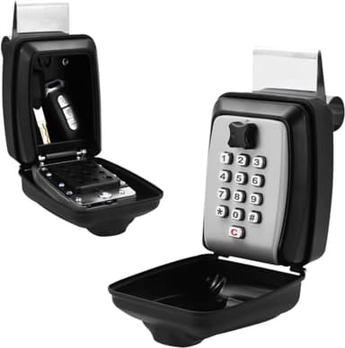 2026 Upgrade SL-591 Car Window Lock Box, car Key Lock Box, Car Lock Box, Car Window Punch Button Lock Box, Vehicle Window Lock Box, Lock Boxes for car fit for Ride Share, Turo, GetAround