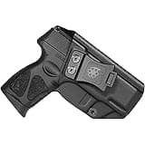 Amberide IWB & OWB KYDEX Holster Fit: Taurus G3 Pistol, Inside Waistband Concealed Carry, Adjustable Cant & 'Posi-Click' Retention, USA Made by Amberide