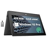 HP Probook x360 11 G5 EE 11.6'' HD 2-in-1 Touchscreen Laptop, Intel Celeron N4020, 4GB RAM, 192GB Storage(64GB eMMC+128GB USB), Intel UHD Graphics, HD Webcam, Wi-Fi, Bluetooth, Gray, Win 10 Pro