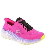 Skechers Women's Max Cushioning Elite 2.0 Solace Hands Free Slip-Ins Sneaker, Raspberry, 10