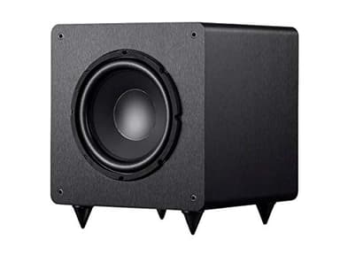 Monoprice SW-10 150 Watt RMS (300 Watt Peak) Powered Subwoofer 10in, Ported Design, Variable Phase Control, Variable Low Pass Filter, for Home Theater
