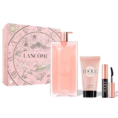 Lancôme Idôle Holiday Gift Set - Full-Size Idôle Eau De Parfum Spray 1.7 fl. Oz, Idôle Power Creme Body Lotion 1.6 fl. Oz, Mini Lash Idole Mascara 0.08 fl. Oz.- Limited Edition Gift Set for Women