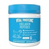 Vital Proteins Grass Fed Collagen Peptides Powder Supplement (Type I, III) for Skin Hair Nail Joint - Hydrolyzed Collagen - Dairy and Gluten Free - 20g per Serving - Unflavored 5 oz Canister