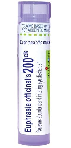 Boiron Euphrasia Officinalis 200Ck Homeopathic Medicine for Eye Discharge - 80 Pellets