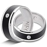 Smart Ring, Multi-Function Smart Rings Magic Wearable Device Universal for Mobile Phone, Connecte to The Mobile Phone Function and Sharing of Data(11in)