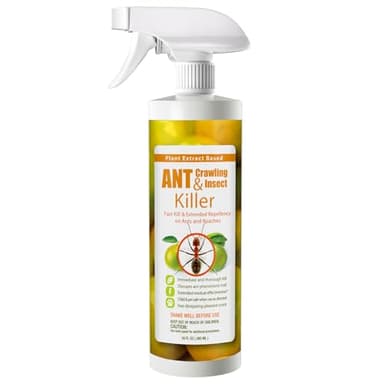EcoVenger® Ant and Insect Killer 16 oz | Citrus Scent | Fast Kills House Ants Fire Ants | Residual Deterrence | Plant-Based Child and Pet Safe