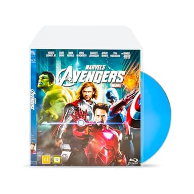 Tarifold DJOIS Blu-Ray Disc Protective Sleeve with Closing Flap and Space for Cover - 50/Pack (10283)