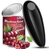 Electric Can Opener, One-touch Automatic Can opener, Handheld opener and Smooth Edge Kitchen Gadget Can Openers for Seniors with Arthritis