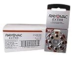 Rayovac Size 312 Extra Advanced Mercury Free Hearing Aid Batteries (80 Batteries)
