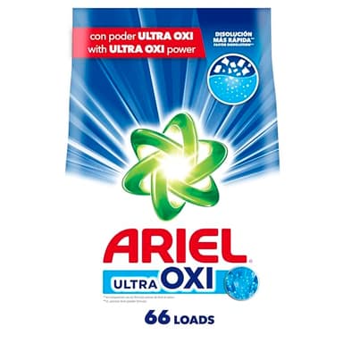 Ariel Ultra Oxi Powder Laundry Detergent, Original Scent, 105 oz, 66 Loads