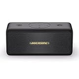 BOGASING Bluetooth Speakers, M5 Portable Wireless Speaker with 40W Loud Stereo Sound & Punchy Bass, 30H Playtime, IPX7 Waterproof, Bluetooth 5.3, EQ, TWS, TF-Card, AUX, USB, for Outdoor Home Shower