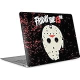 Skinit Decal Laptop Skin Compatible with MacBook Air 13in Retina (2018-2019) - Officially Licensed Warner Bros Friday The 13th Design