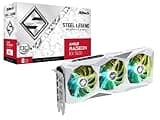 ASRock AMD Radeon RX 7600 Steel Legend 8GB OC GDDR6 128-bit 0dB Silent Cooling Graphics Card DisplayPort 7680 x 4320 HDMI 18 Gbps 3 Fans PCI Express 4