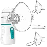 ACGOLL Ultrasonic Nebulizer, for Adults and Kids, with 3 Modes and Automatic Cleaning Feature for Breathing Issues
