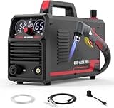 YESWELDER Plasma Cutter 65Amp Non-High Frequency Non-Touch Pilot Arc, Digital Display DC Inverter 110/220V Dual Voltage Blowback Plasma Cutting Machine CUT-65DS PRO