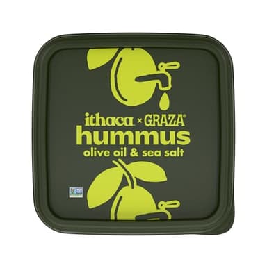 Ithaca Cold Crafted, Graza Olive Oil & Sea Salt Hummus, 10 Ounce