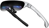 Rokid Air AR Glasses, Lightweight Smart Glasses, 120" Full HD Virtual Screen, Compatible with Steam Deck/Gaming Consoles/PC/Android, Portable Monitor, Nearsightedness Adjustment