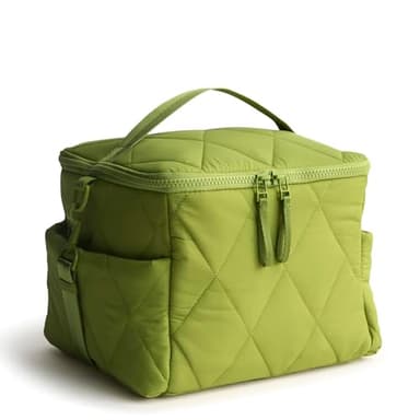 Vera Bradley Women's Featherweight Lunch Cooler, Spinach Green, One Size