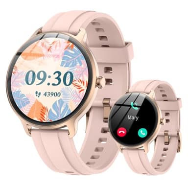 Smart Watch for Men Women(Answer/Make Calls), Smartwatch Built-in AI Voice, 1.27" HD Fitness Tracker with Heart Rate/Sleep/Step/SpO2 Monitor, 100+ Sports Modes, IP68 Waterproof Watch for Android iOS
