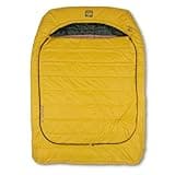 Kelty Tru.Comfort Doublewide 2P 20 Degree Sleeping Bag, Two Person, Synthetic Fill, Couples & Family Camping, Overlanding – Removable Blanket, Wider Than Queen Sized Bed, Updated for 2023 (Olive Oil)