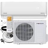 Pioneer® Diamante Ultra 9,000 BTU 22 SEER Energy-Star Wi-Fi Ductless Mini-Split Inverter++ Air Conditioner Heat Pump Full Set with 16 Ft. Kit