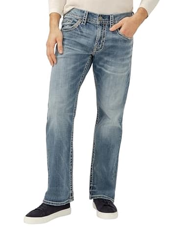Silver Jeans Co. Zac Relaxed Fit Straight Leg Jeans