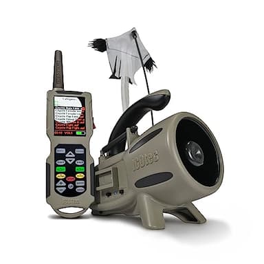 Icotec Nomad+ Programmable Predator Call/Decoy Combo with Bluetooth - 165 Professional Sounds Included - Plays 2 Sounds simultaneously - Holds up to 2,000 Sounds - Pristine Sound Quality