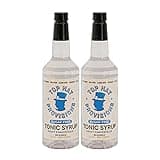 Top Hat Keto Sugar Free Tonic Syrup - 5x Diet Tonic Water Quinine Drink Concentrate - Just Add Seltzer Water - 2 Pack of 32oz Bottles