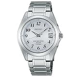 Seiko SBTM223 Men's Wristwatch, Titanium, Solar Radio, Reinforced for Daily Use (10 ATM), Waterproof, Bracelet Type, Bracelet Type