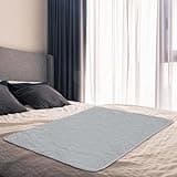 Fanfanwin Couples Waterproof Mat 54 x 34 Inch Lover Reusable& Stainproof Blanket Quiet & Easy to Use Mattress Protector for Adult Multi Functional Bed Sheets for Couple Messy Play Pleasure Comfort