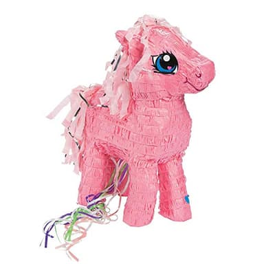 My Little Pony Pinkie Pie Pull String Pinata - 16" x 9.5", 1 Pc