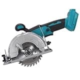 5 Inches Brushless Cordless Circular Saw Compatible with Makita 18V Battery(Tool Only),6500 RPM Compact Circular Saw,20mm Arbor with Blade and Scale Ruler