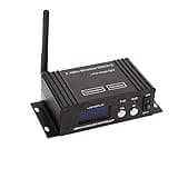 Lixada DMX 512 Controller 2.4G Wireless Transmitter Receiver LCD Display Power Adjustable Repeater Lighting Dimmer Controller for Disco DJ Party Light