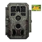 GardePro A50 Trail Camera, 4K 64MP, New-Gen Image Technology, Ultra-Low Light Sensitivity Sensor, Night Vision, Motion Activated