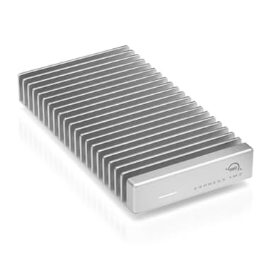OWC Express 1M2 40Gb/s Portable NVMe SSD USB4 (Thunderbolt Compatible/USB-C) Ultra Fast External SSD Drive with Aluminum Heat Sink Enclosure (Enclosure Only)