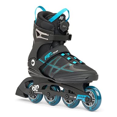 K2 F.I.T 80 Boa Mens Inline Skates / Black/Blue / 9