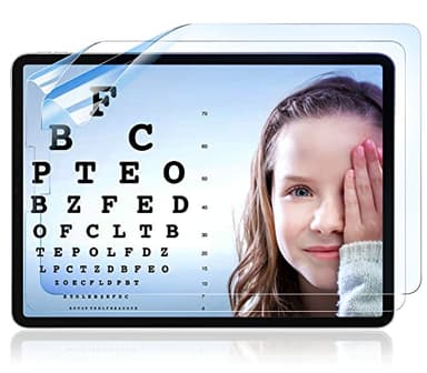 2pack Anti Blue Light Screen Protector Compatible with iPad Pro 12.9 Inch 2022/2021/2020/2018 (6th/5th/4th/3rd Generation), HD Clear Eye Protection Matte Anti Glare iPad 12.9 In Screen Film Cover